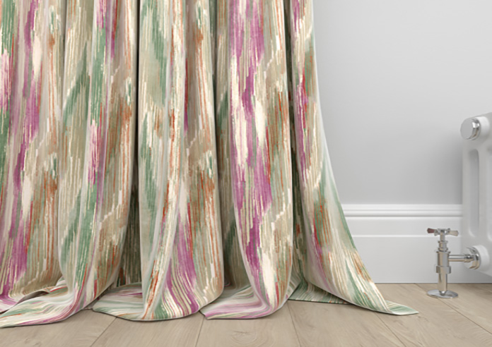 Bombay Velvet, Pink Crush - Made to Measure Curtain - Image 6